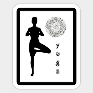 yoga Sticker